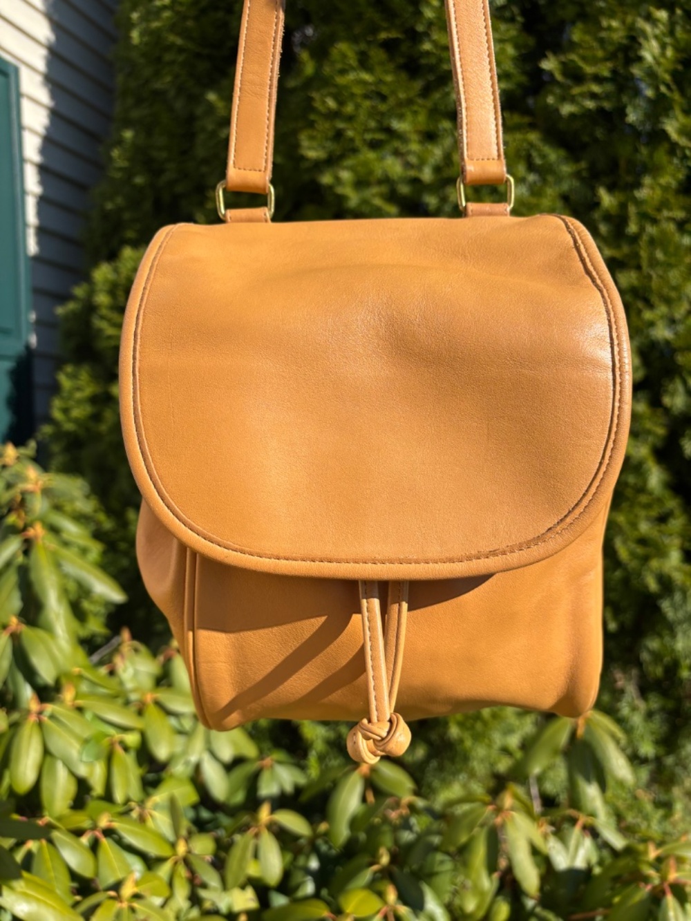 Vintage Coach Flap Drawstring Bag Style 4029 - Picture 12 of 16